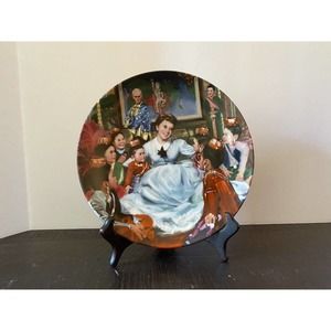 Knowles China Co.  The King and I Getting To Know You Collector's Plate 1985